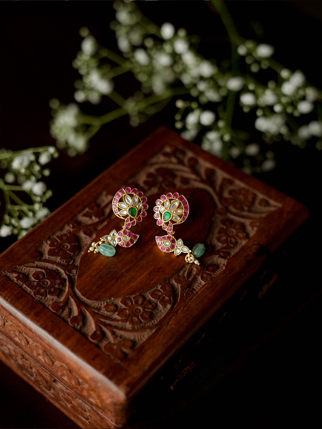 VAIDURYA EARRINGS - EVD10