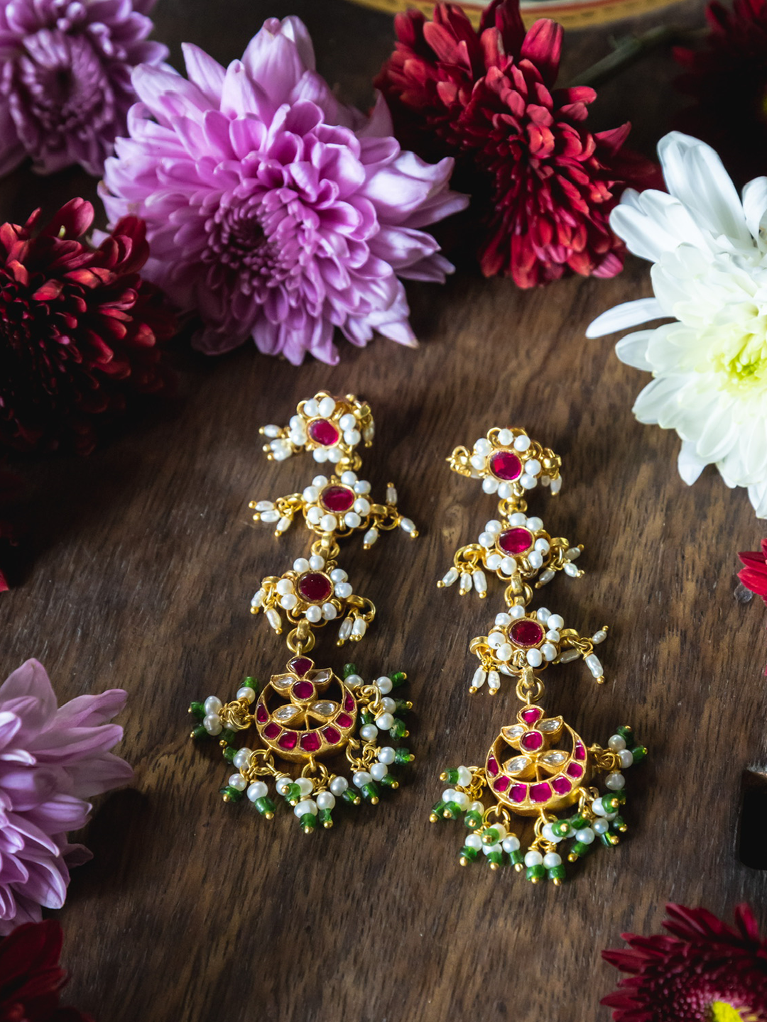 VAIDURYA EARRINGS - EVD13