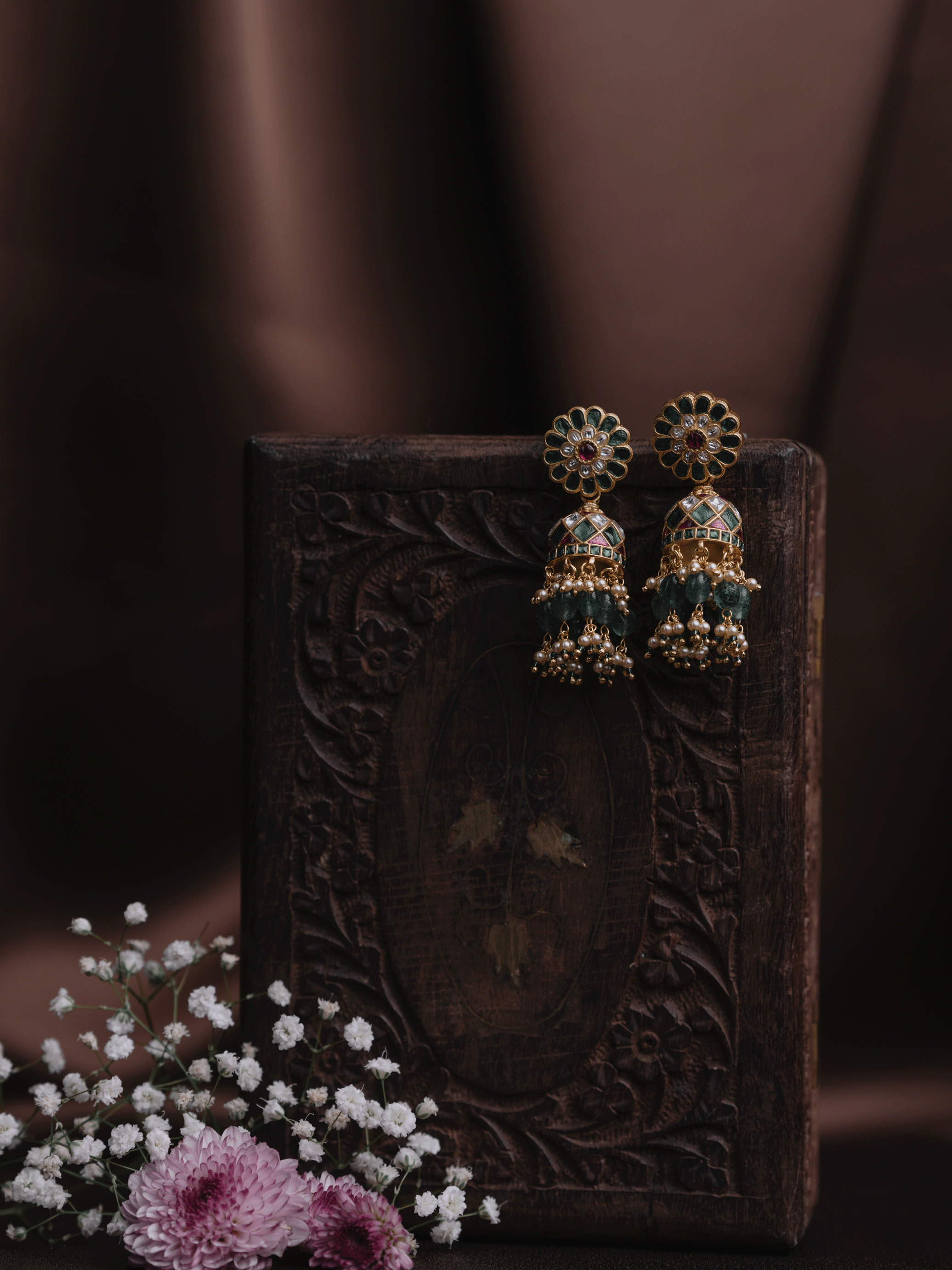 VAIDURYA JHUMKAS - EVD20