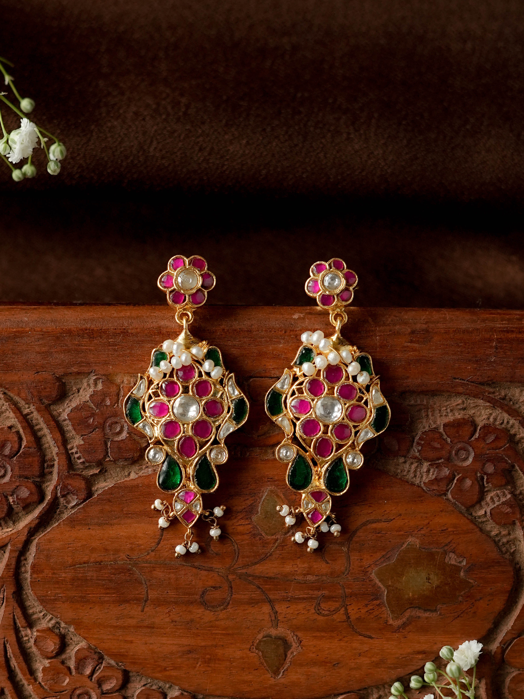 VAIDURYA EARRINGS - EVD28
