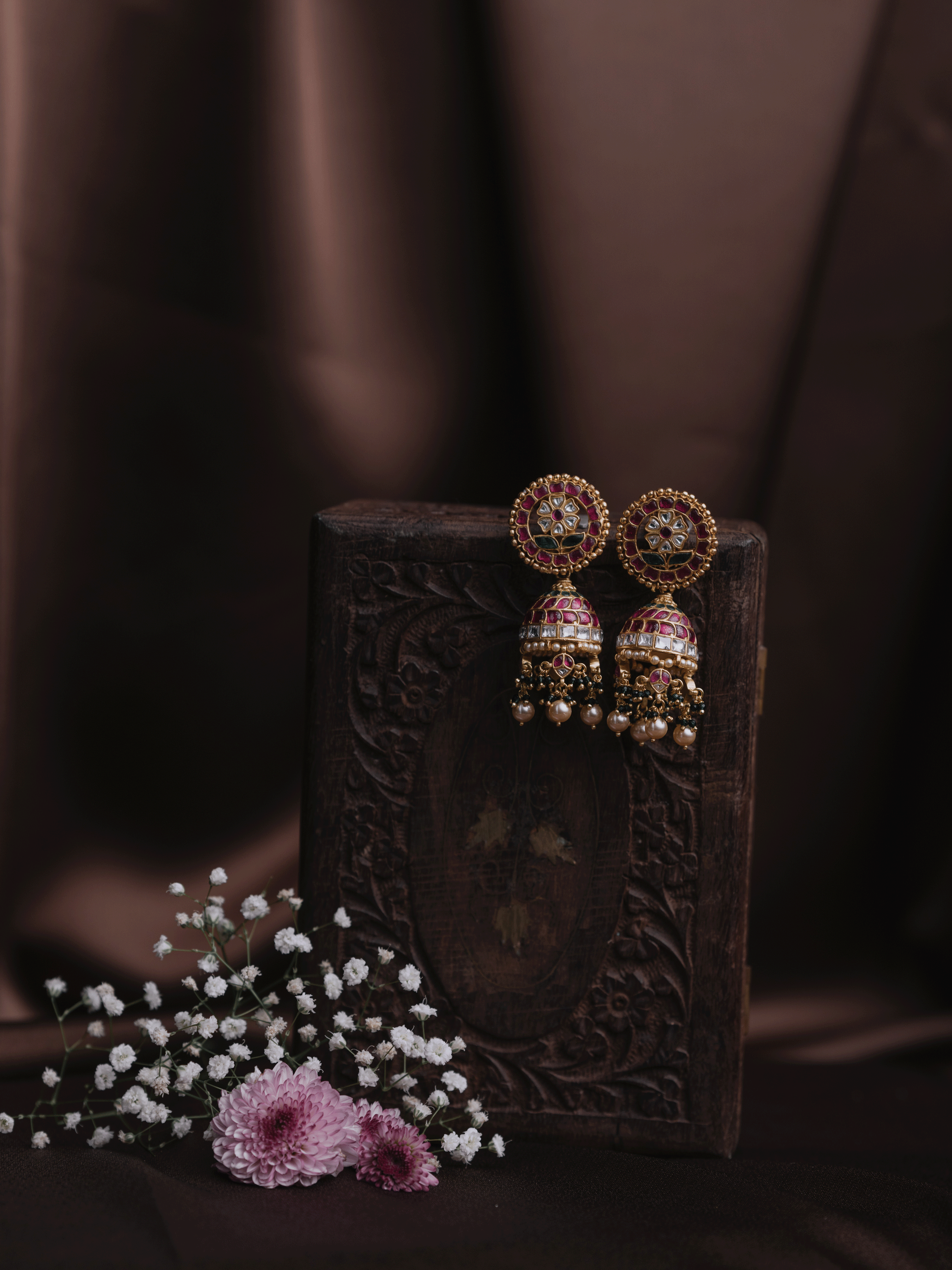 VAIDURYA JHUMKAS - EVD31