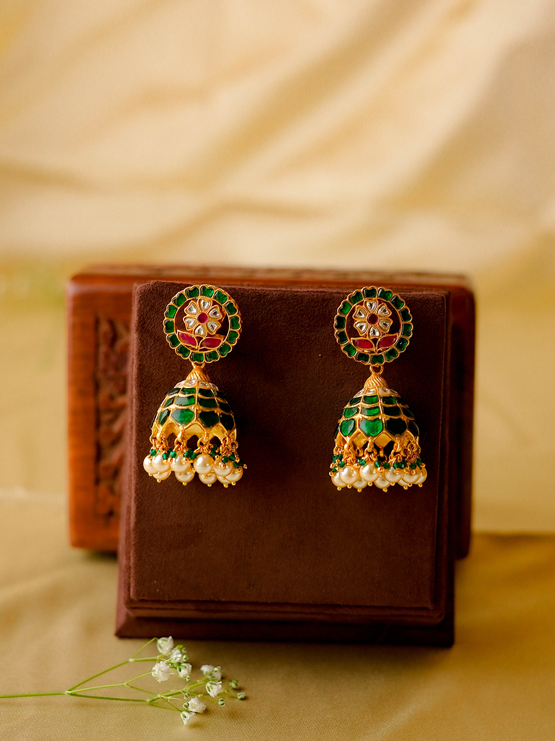 VAIDURYA JHUMKAS - EVD40