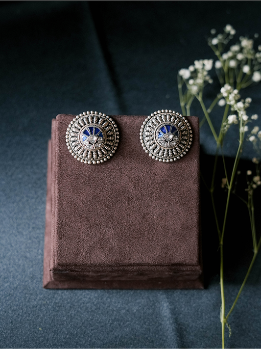 VAIDURYA EAR STUDS - EVD41