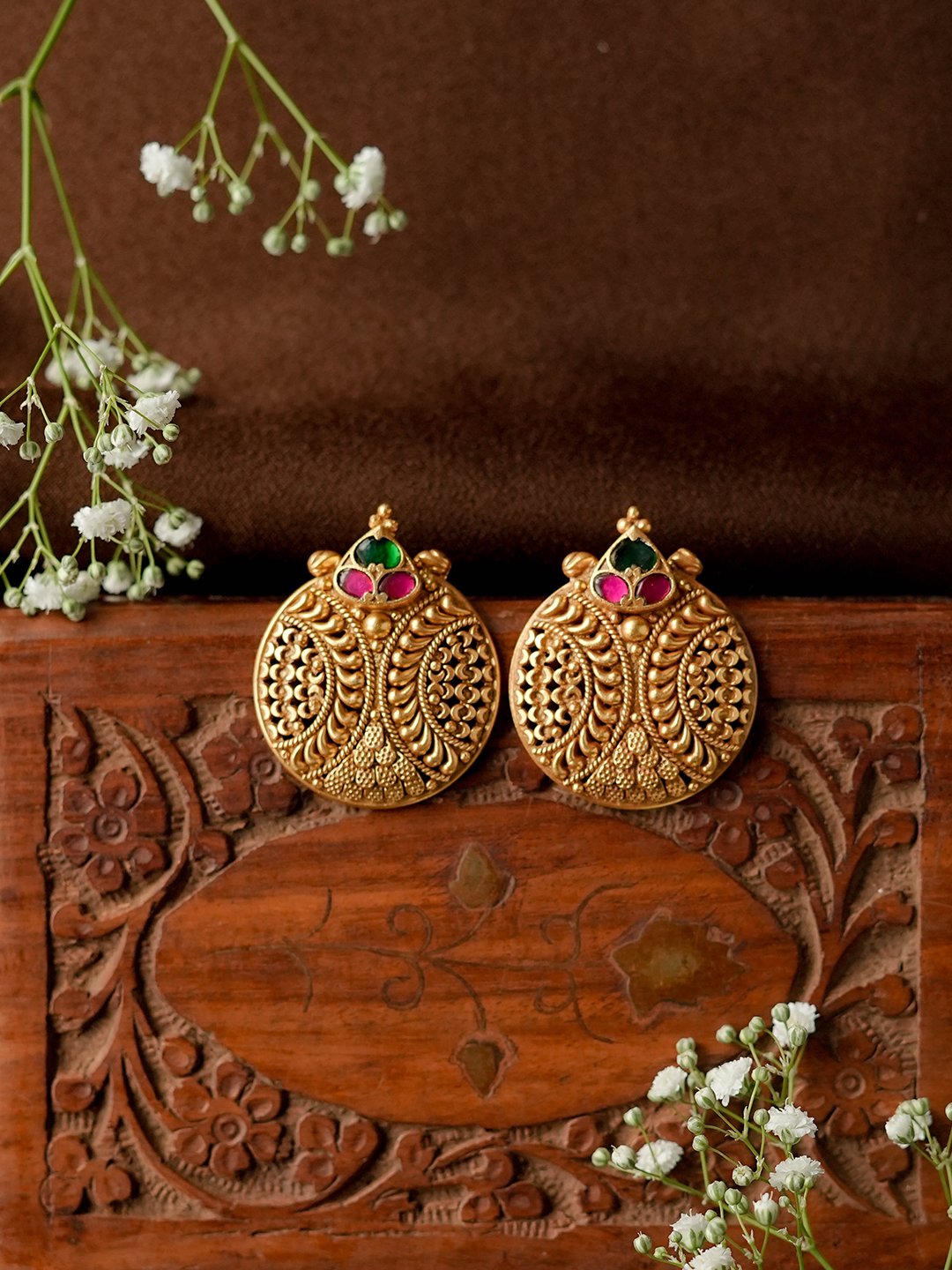 VAIDURYA EARRINGS - EVD42