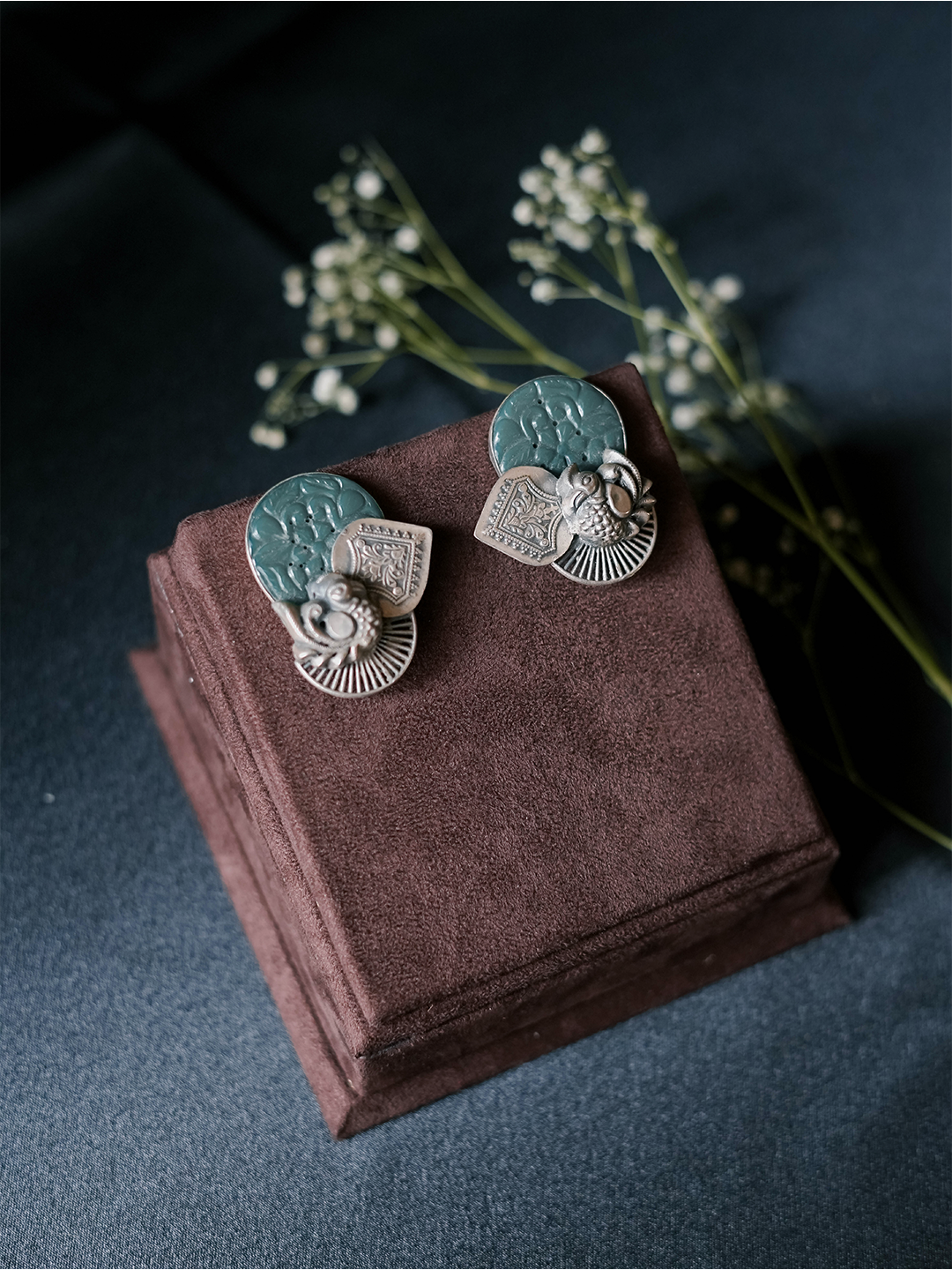 VAIDURYA EARRINGS - EVD55
