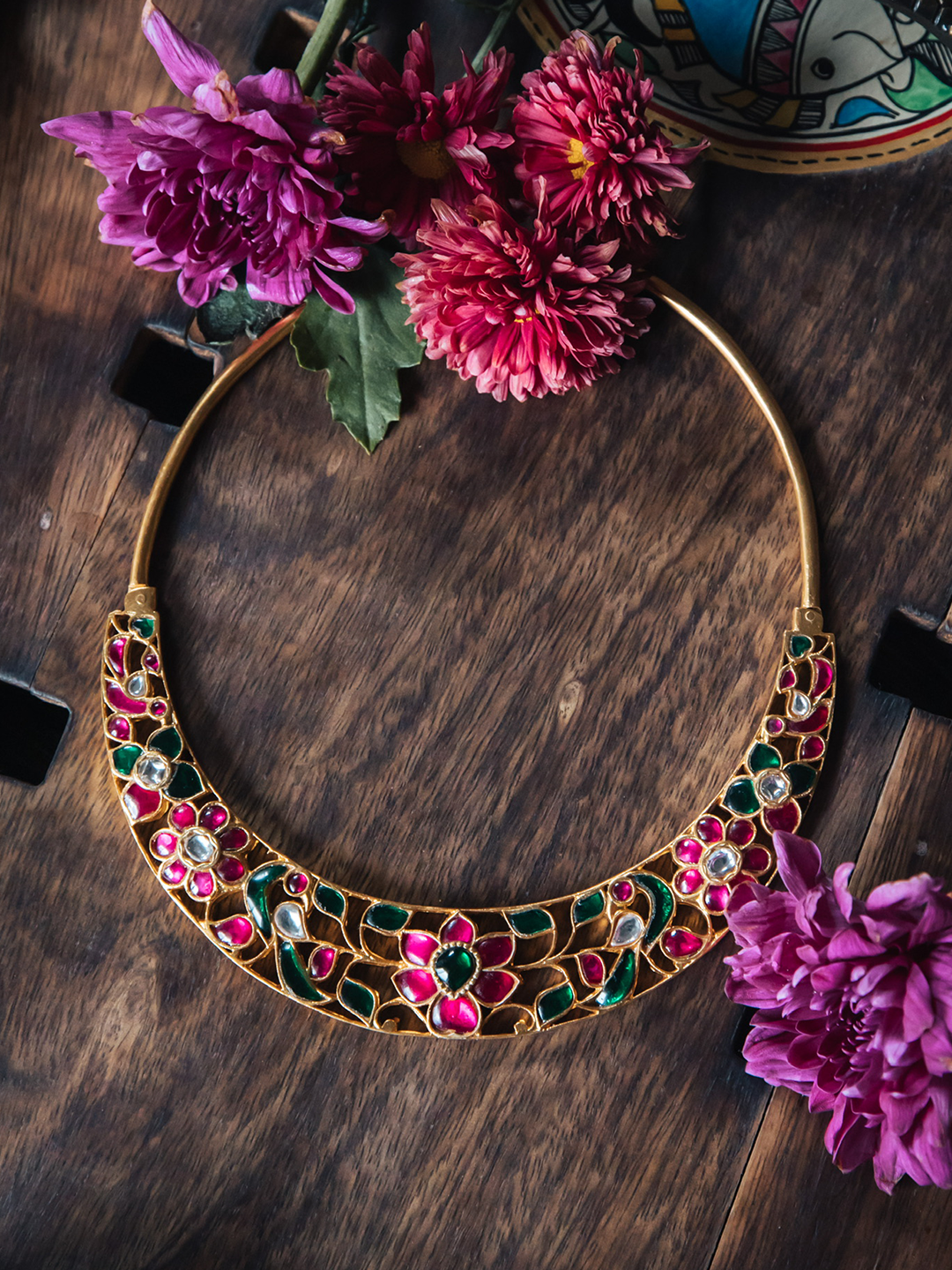 VAIDURYA NECKPIECE - NVD14