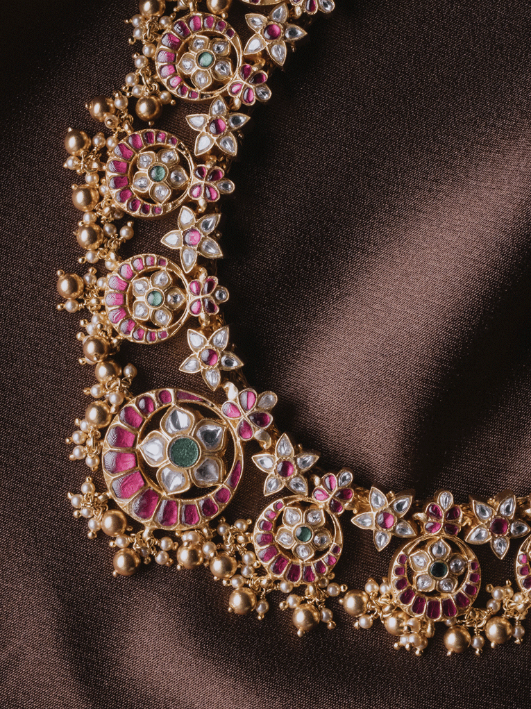 VAIDURYA NECKPIECE - NVD48