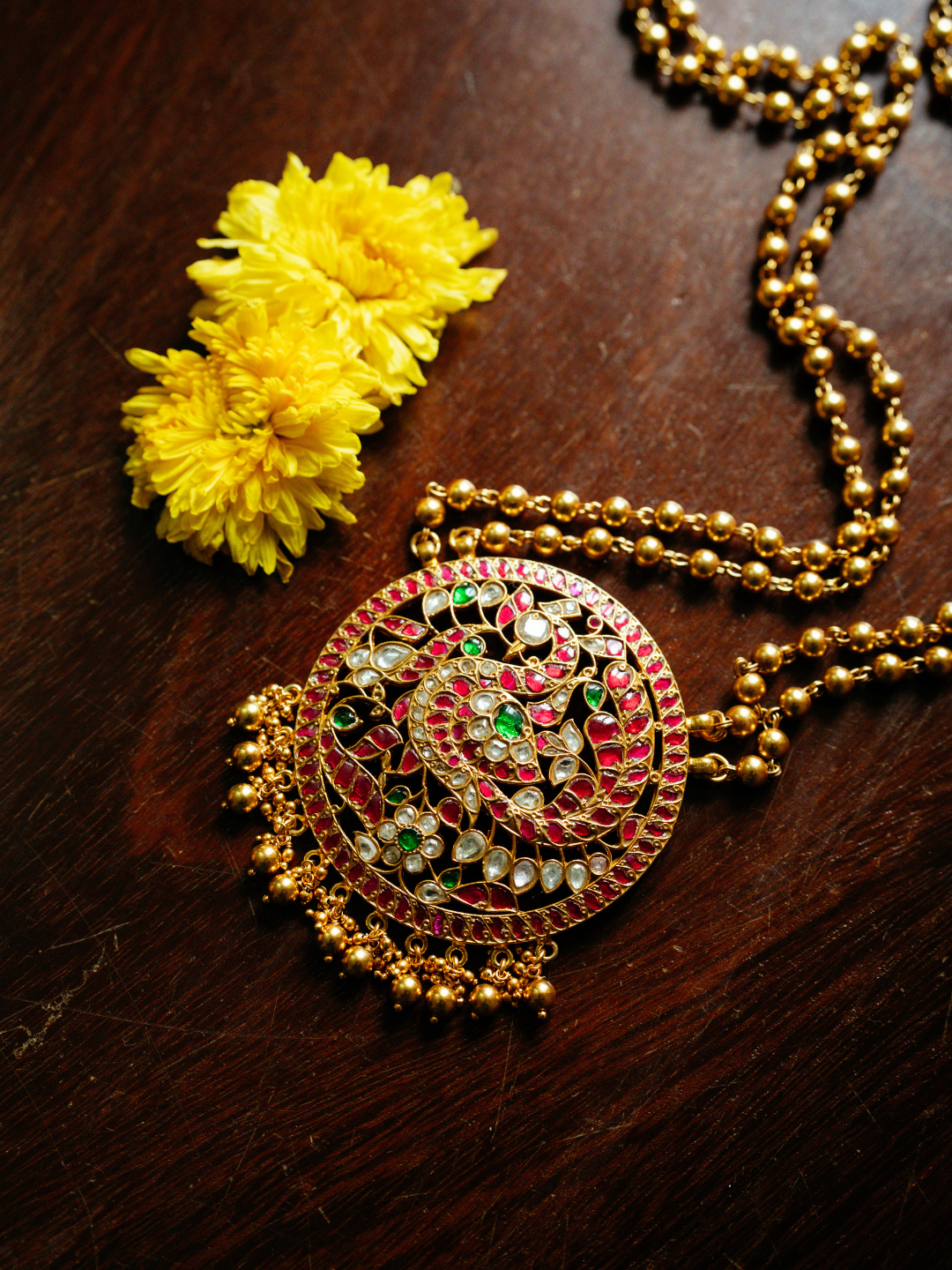 VAIDURYA NECKPIECE - NVD54
