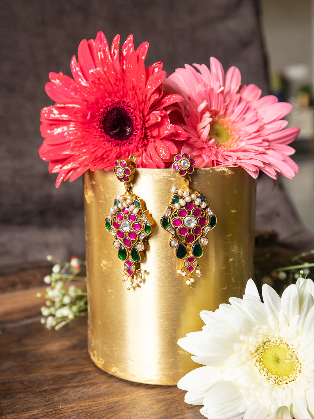 VAIDURYA EARRINGS - EVD28