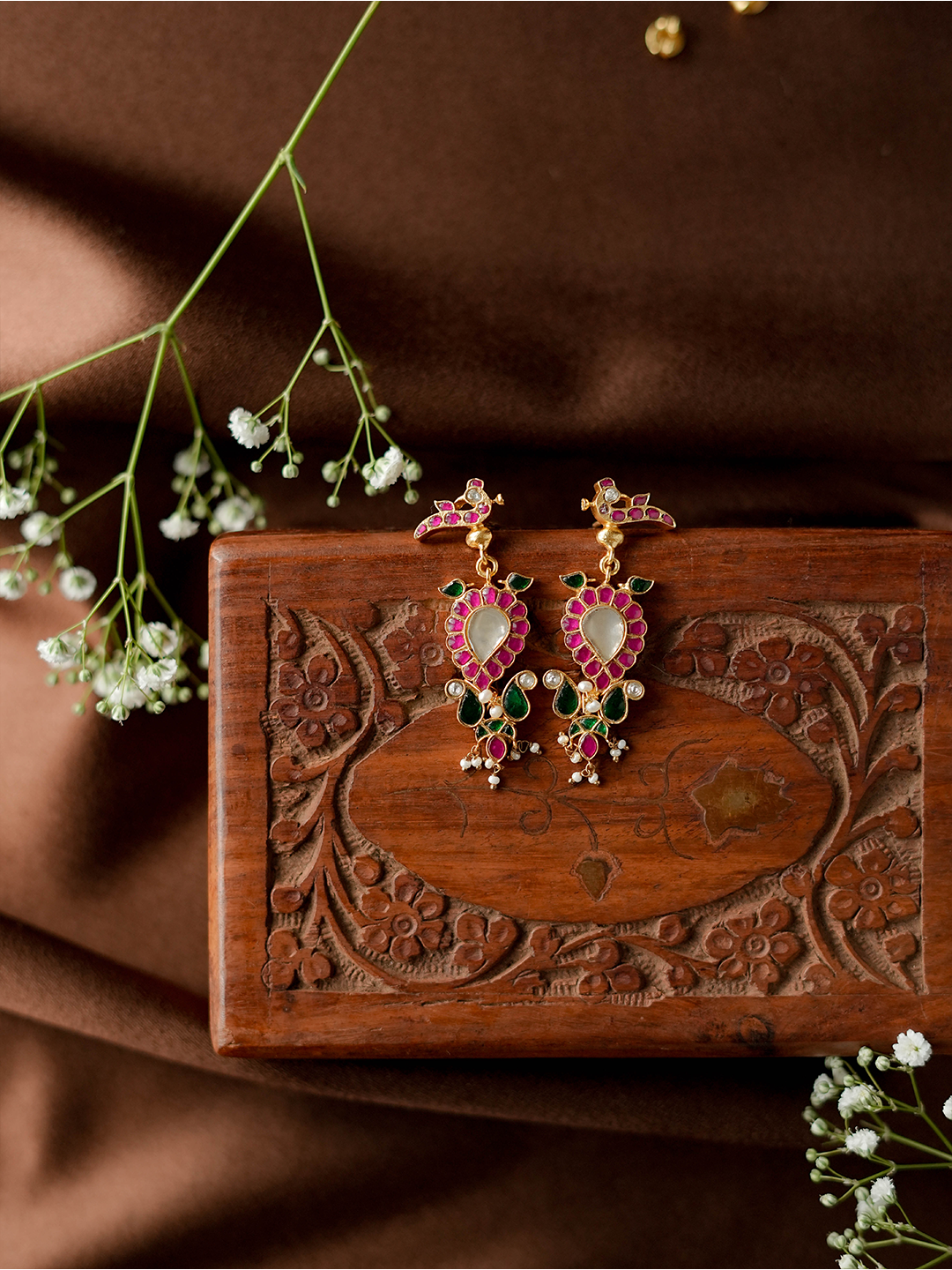 VAIDURYA EARRINGS - EVD30