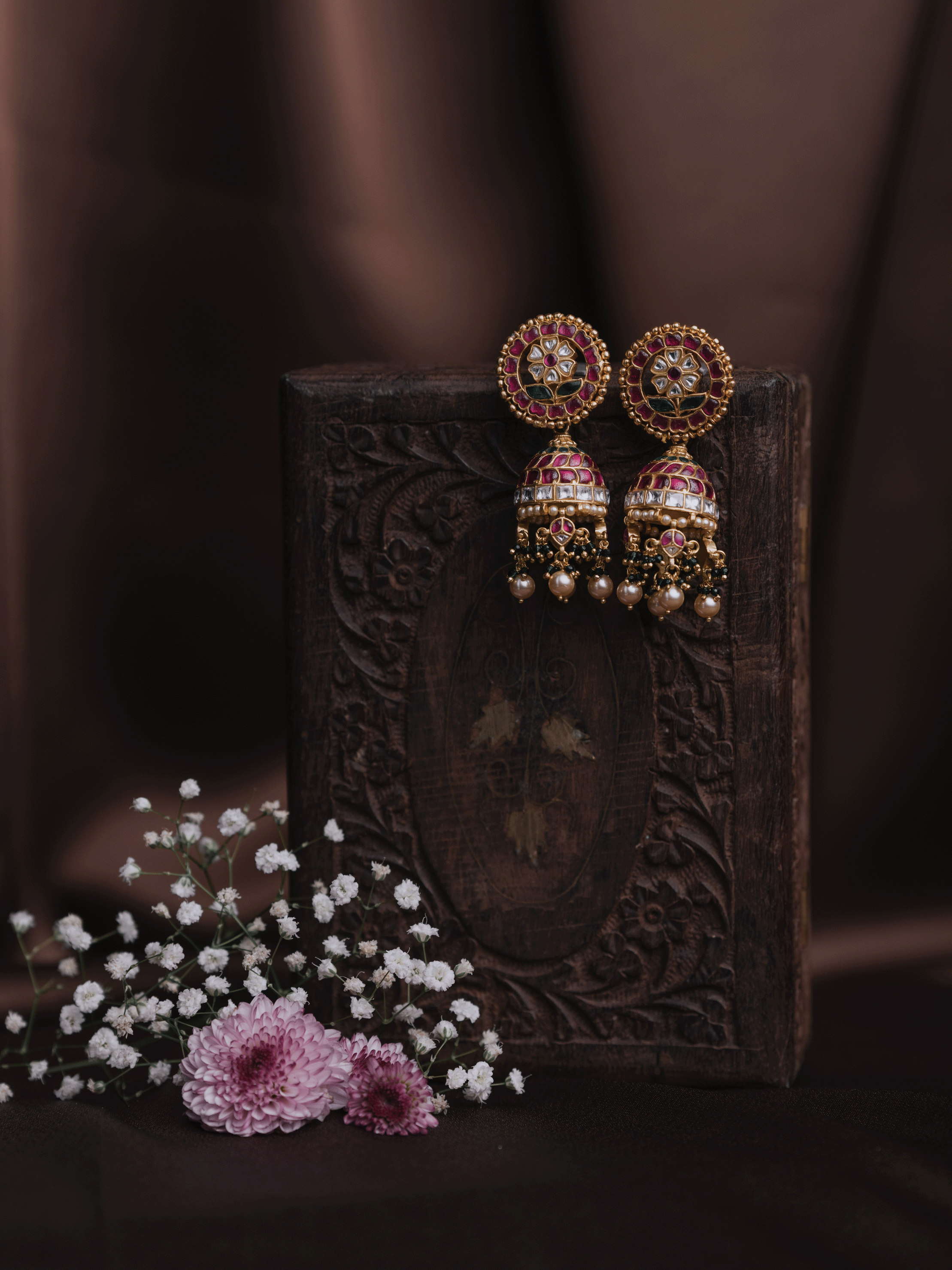 VAIDURYA JHUMKAS - EVD31