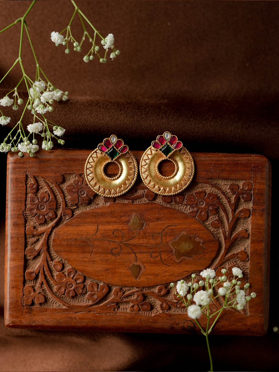 VAIDURYA EARRINGS - EVD34