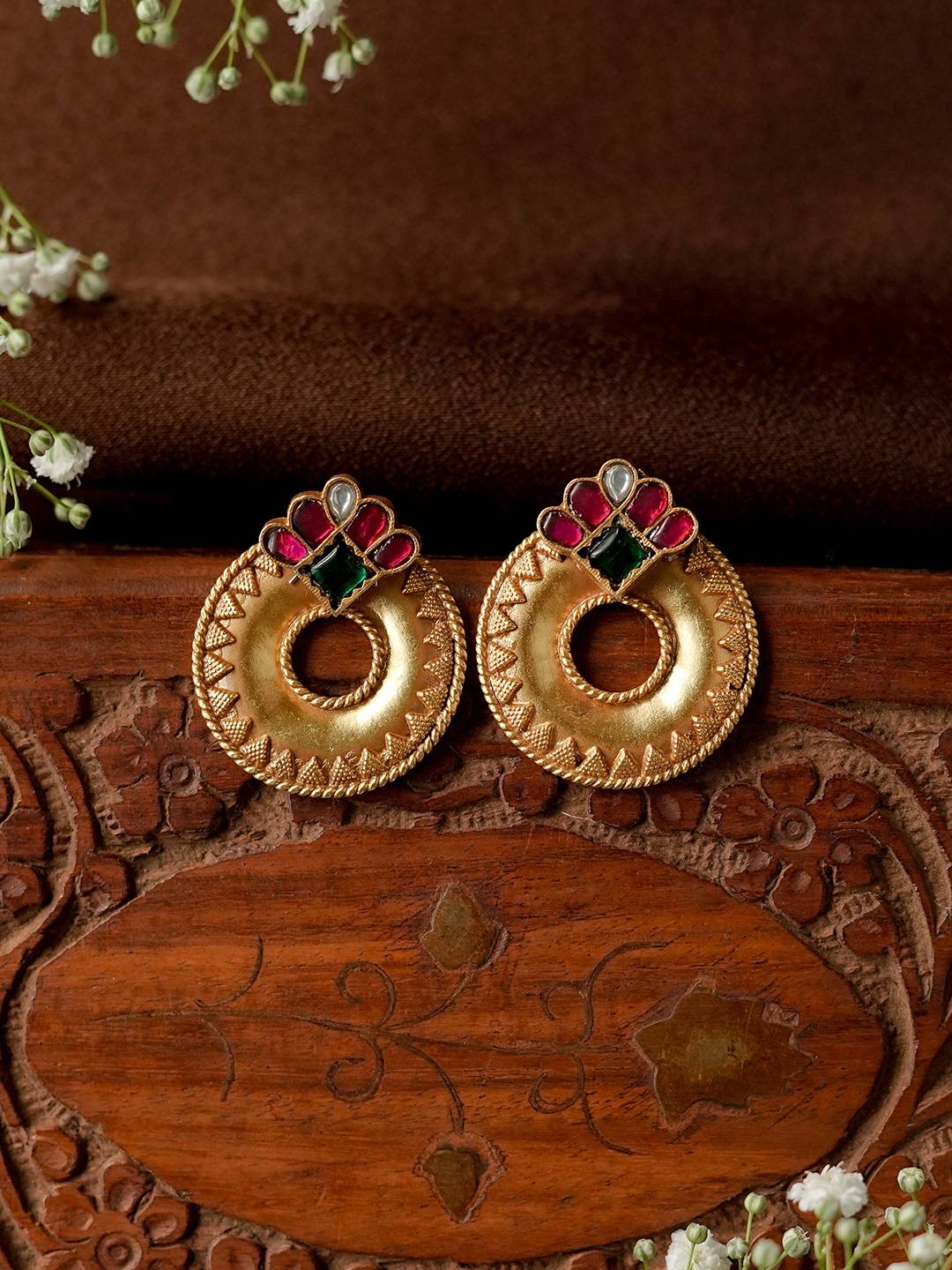 VAIDURYA EARRINGS - EVD34