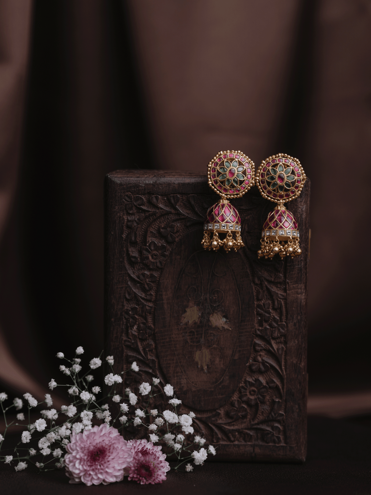 VAIDURYA JHUMKAS - EVD35