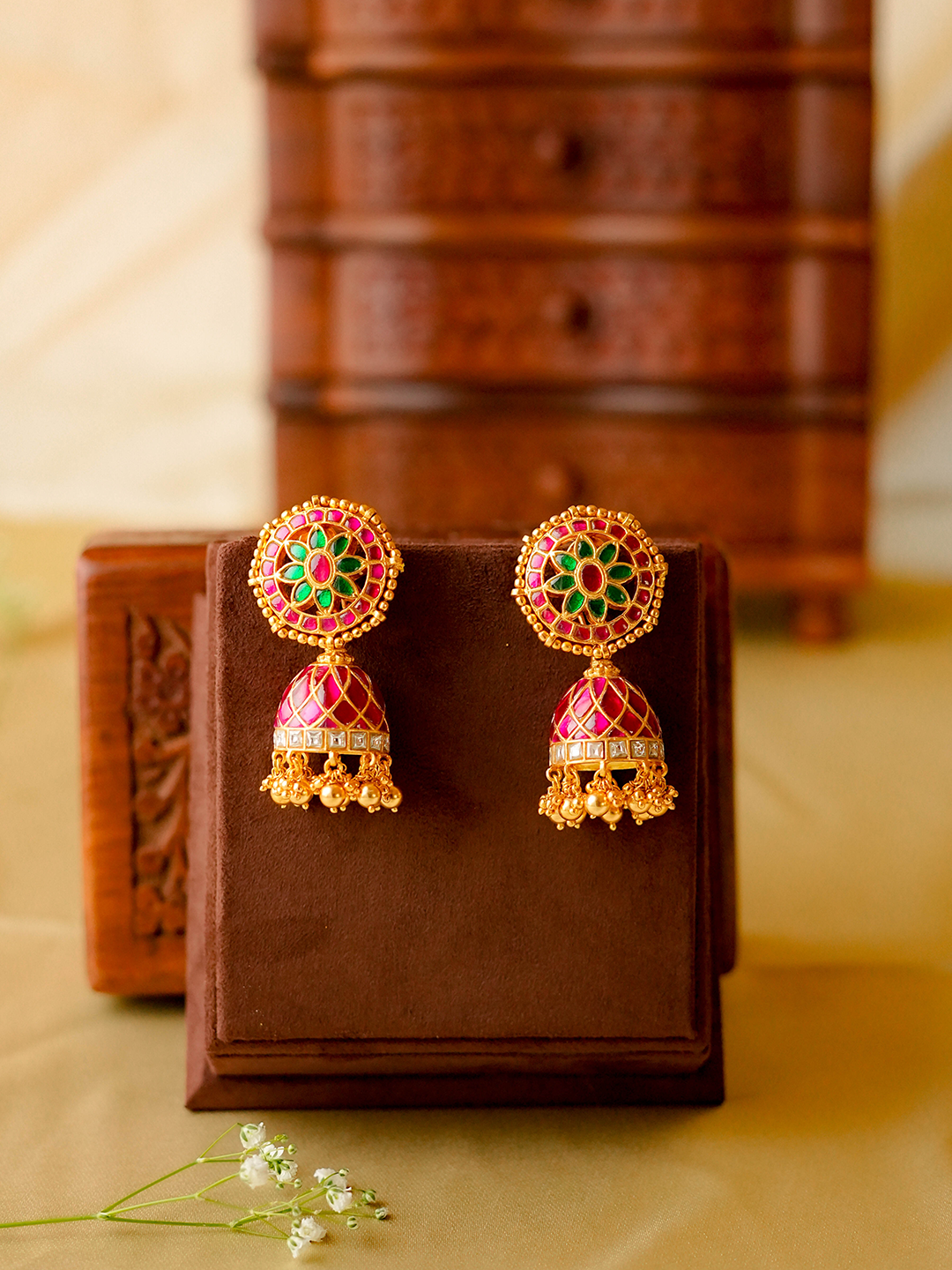 VAIDURYA JHUMKAS - EVD35