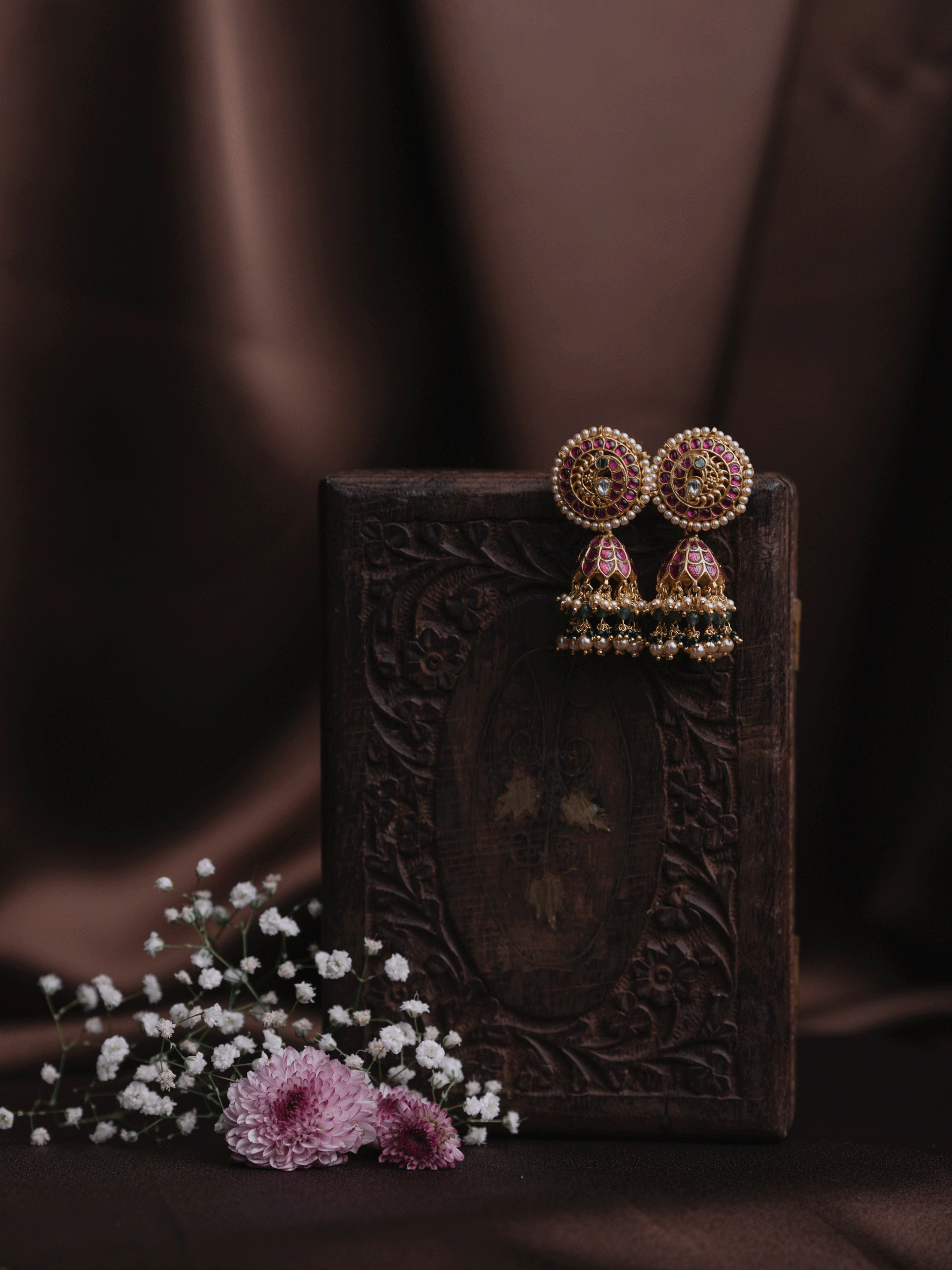 VAIDURYA JHUMKAS - EVD36
