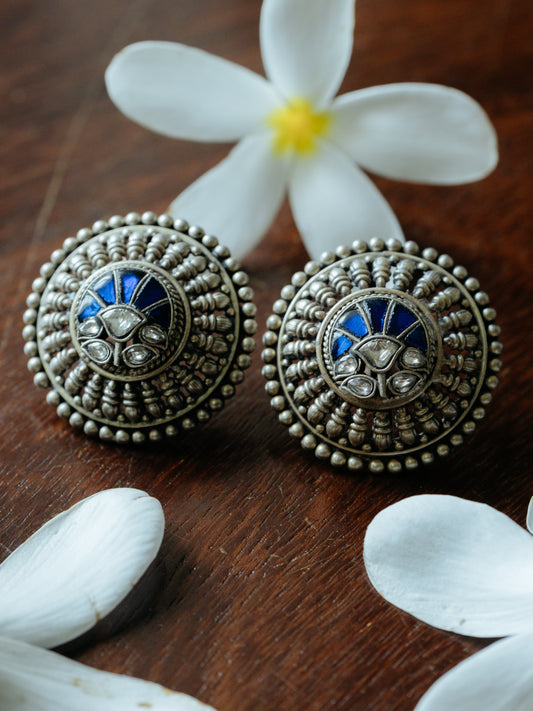 VAIDURYA EAR STUDS - EVD41