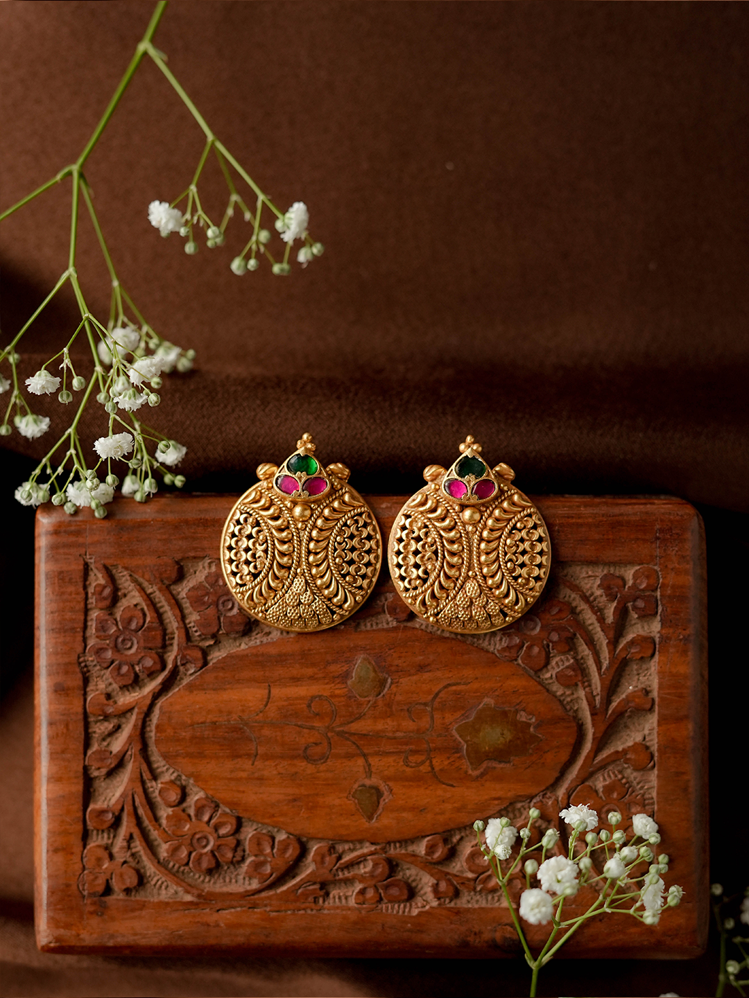 VAIDURYA EARRINGS - EVD42