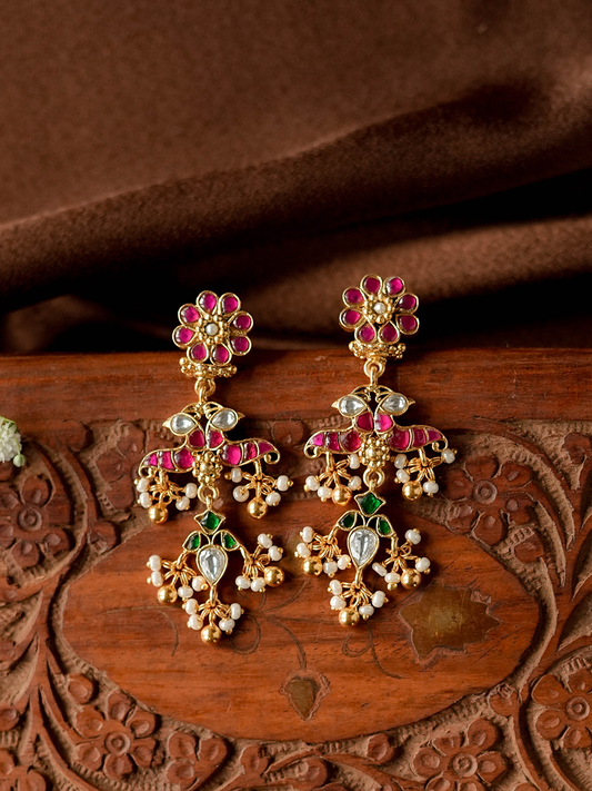 VAIDURYA EARRINGS - EVD44