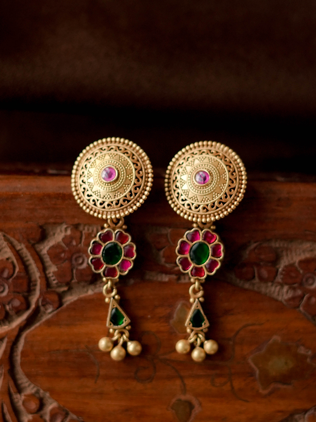 VAIDURYA EARRINGS - EVD47