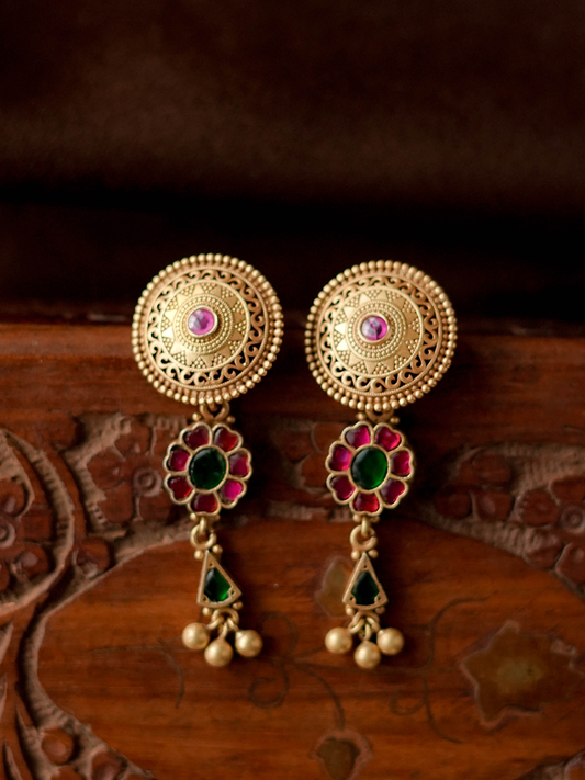 VAIDURYA EARRINGS - EVD47