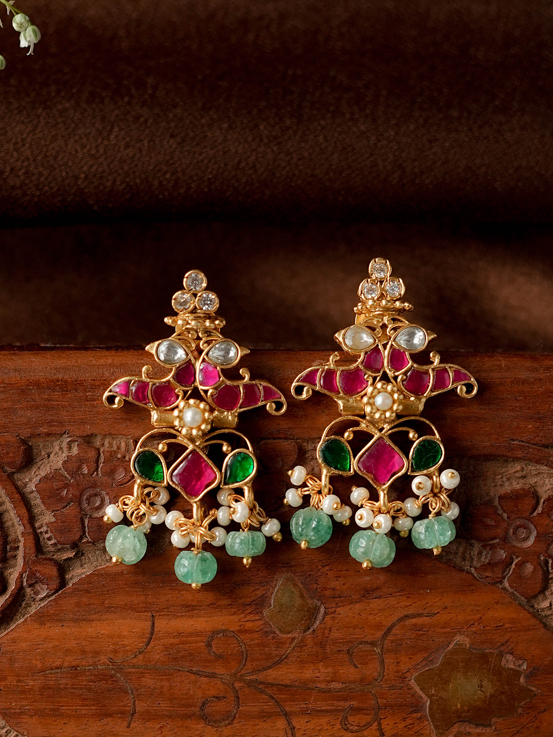 VAIDURYA EARRINGS - EVD49