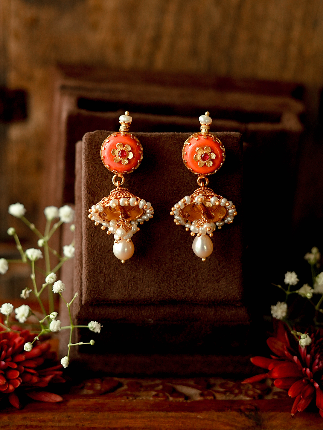 VAIDURYA JHUMKAS - EVD59