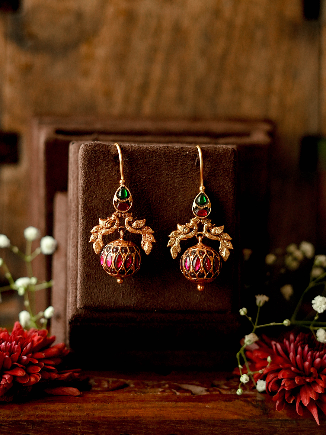 VAIDURYA EARRINGS - EVD61
