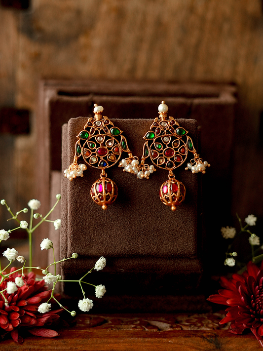VAIDURYA EARRINGS - EVD67