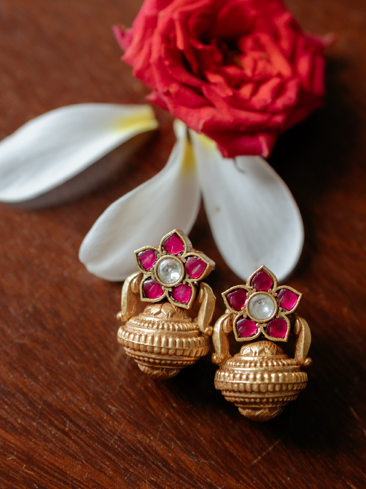 VAIDURYA EARRINGS - EVD74
