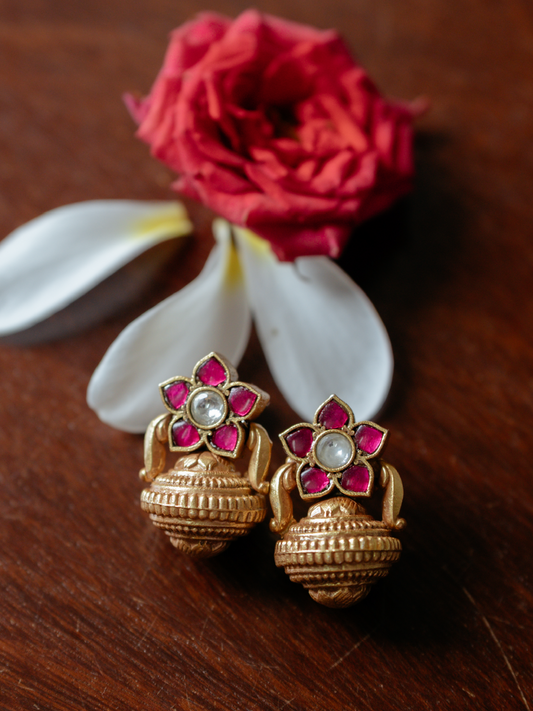 VAIDURYA EARRINGS - EVD74