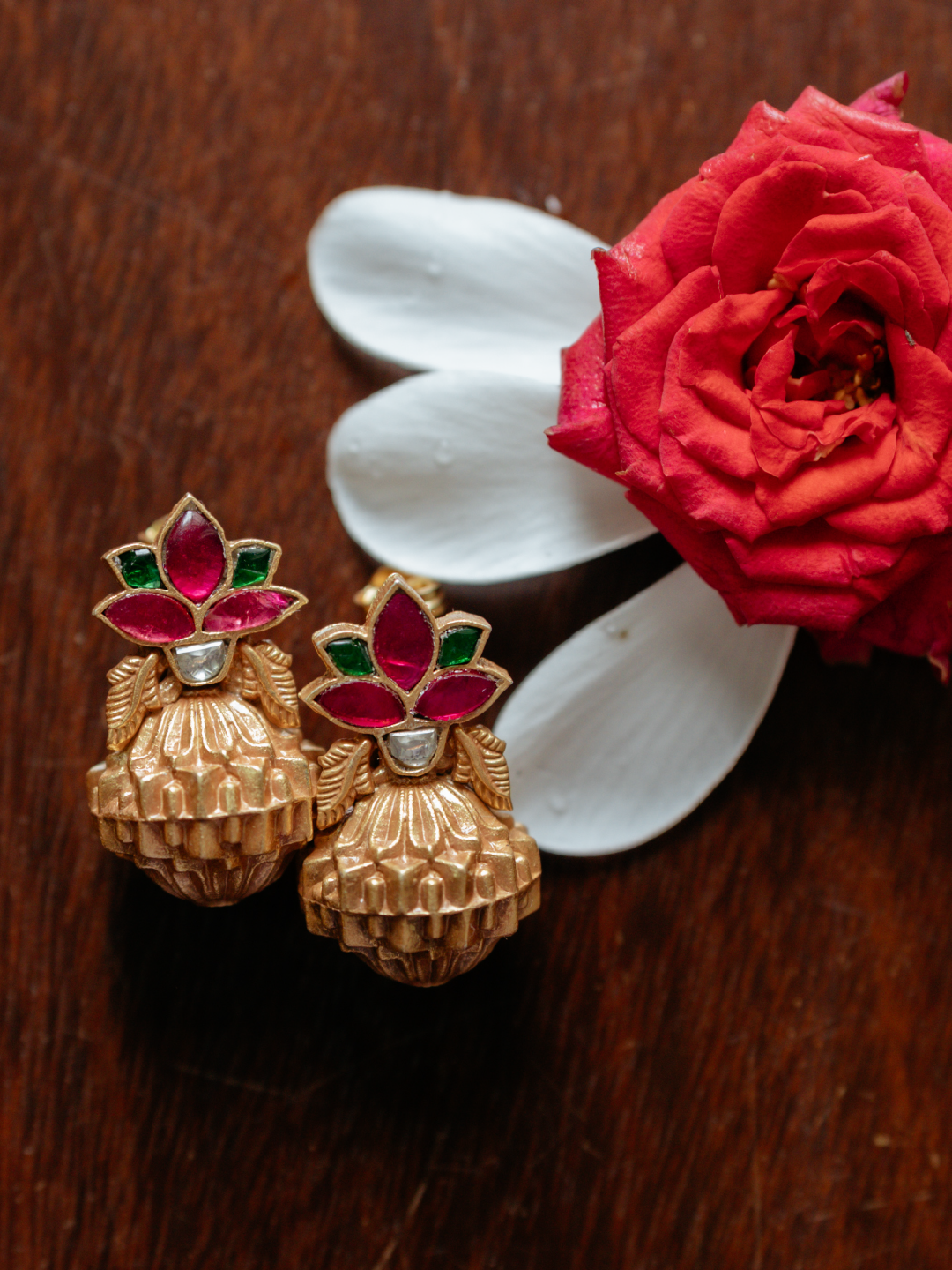 VAIDURYA EARRINGS - EVD75