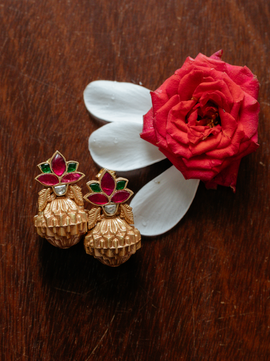 VAIDURYA EARRINGS - EVD75