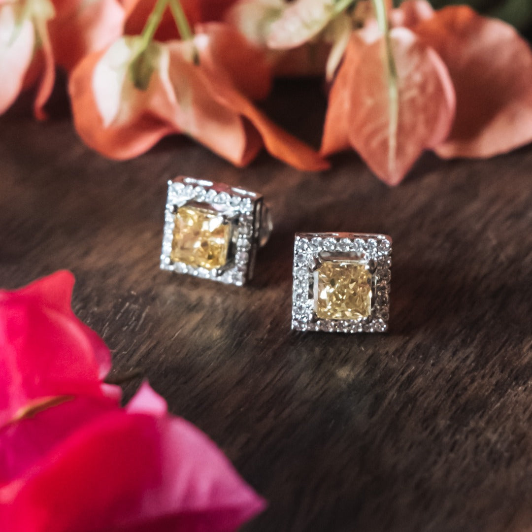 ZIRCONIA EARRINGS - EMANN28
