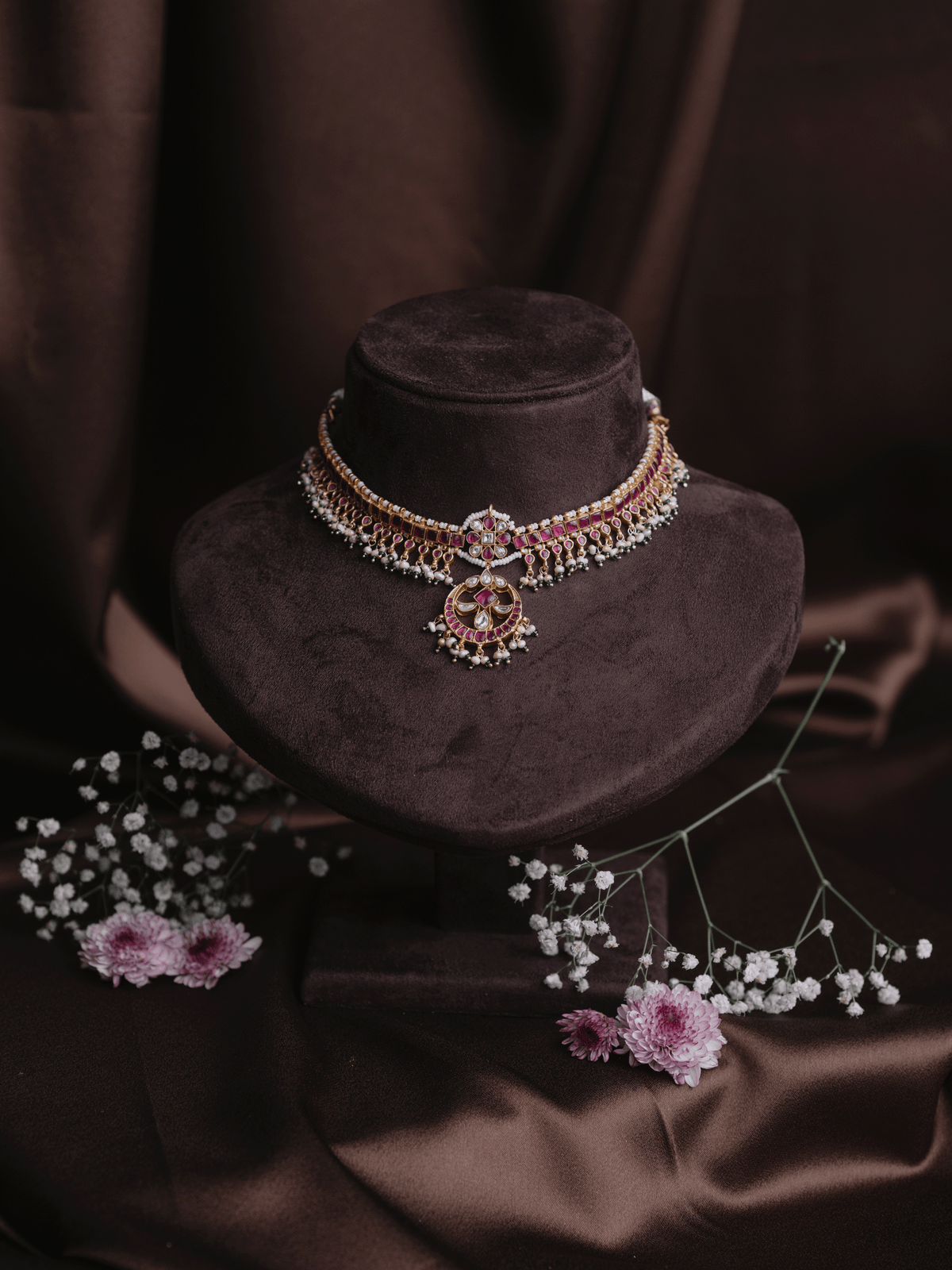 VAIDURYA NECKPIECE - NVD34