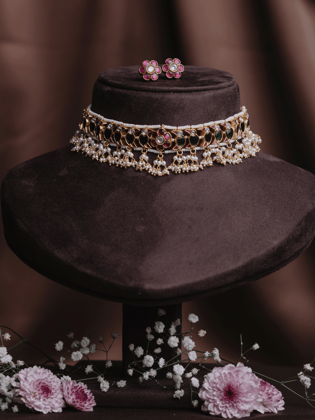 VAIDURYA NECKPIECE - NVD41