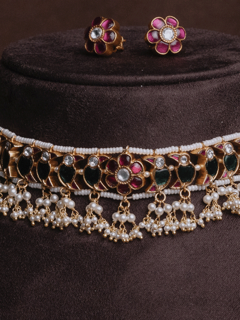 VAIDURYA NECKPIECE - NVD41