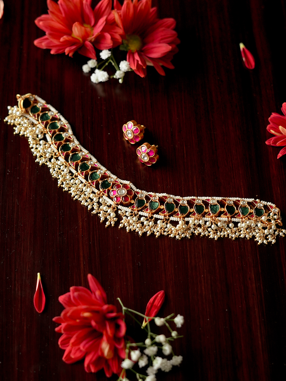VAIDURYA NECKPIECE - NVD41