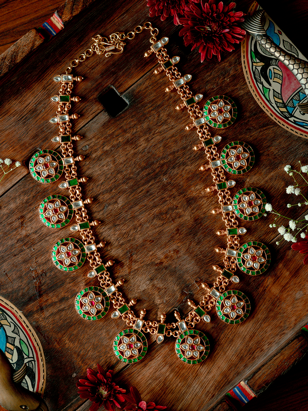 VAIDURYA NECKPIECE - NVD47