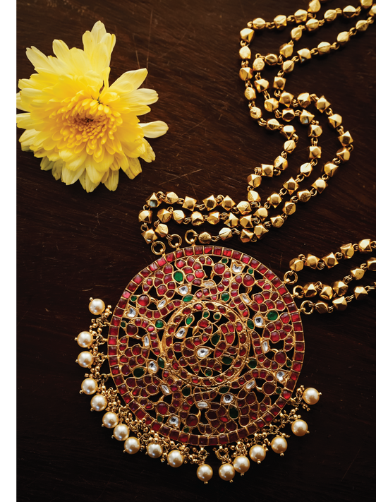 VAIDURYA NECKPIECE - NVD52