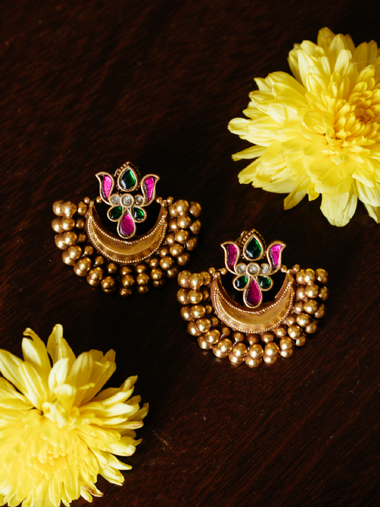 VAIDURYA EARRINGS - EVD57