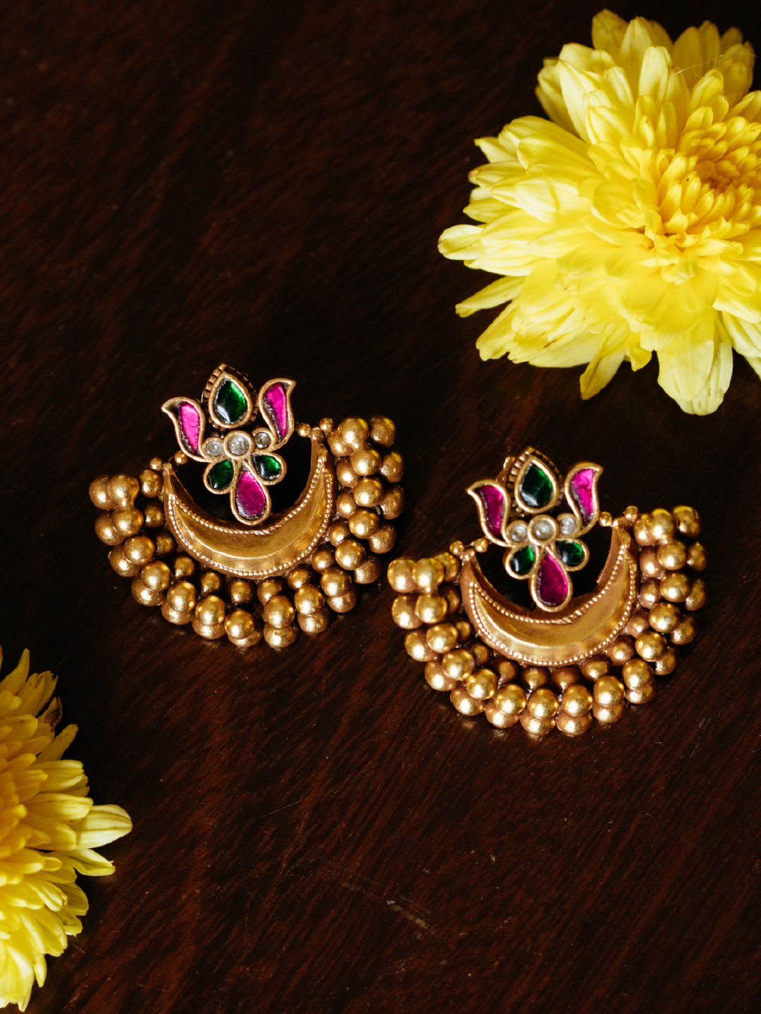 VAIDURYA EARRINGS - EVD57